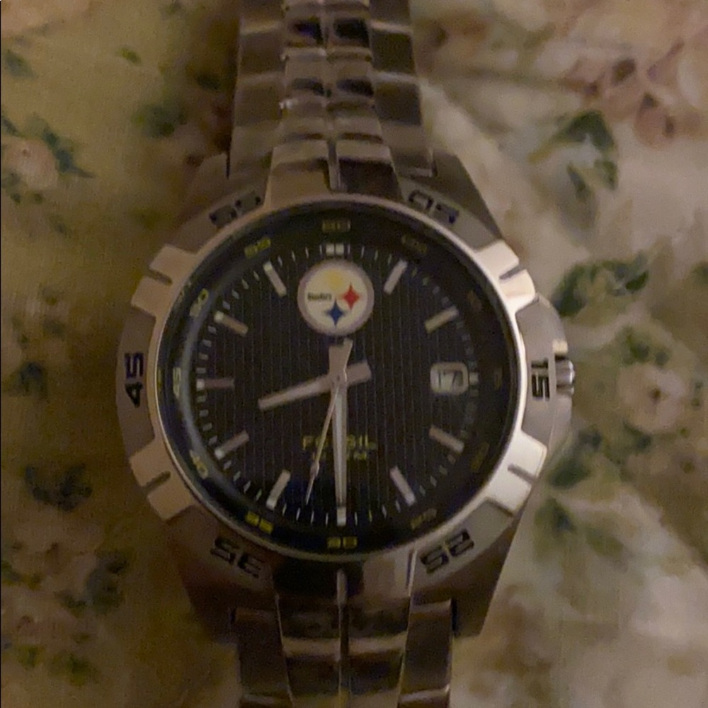Fossil NFL pittsburgh steelers watch